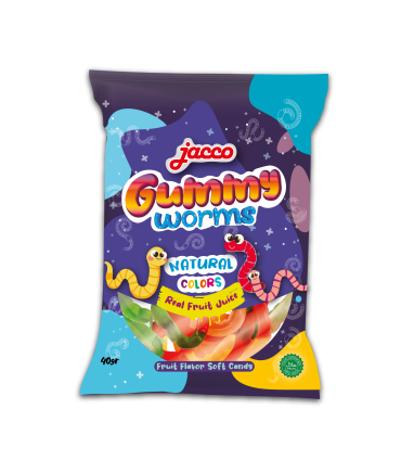 Gummy Worms ürünümüz - Jacco